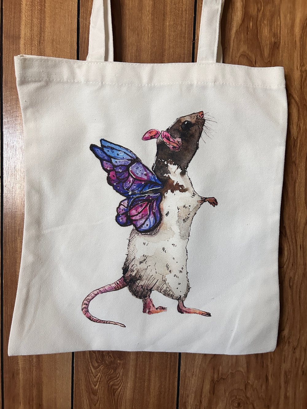 Rat Fairy Tote Bag