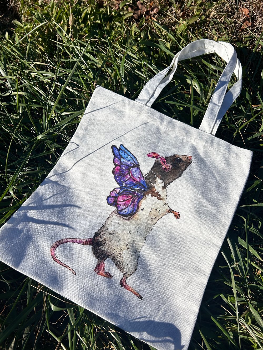 Rat Fairy Tote Bag