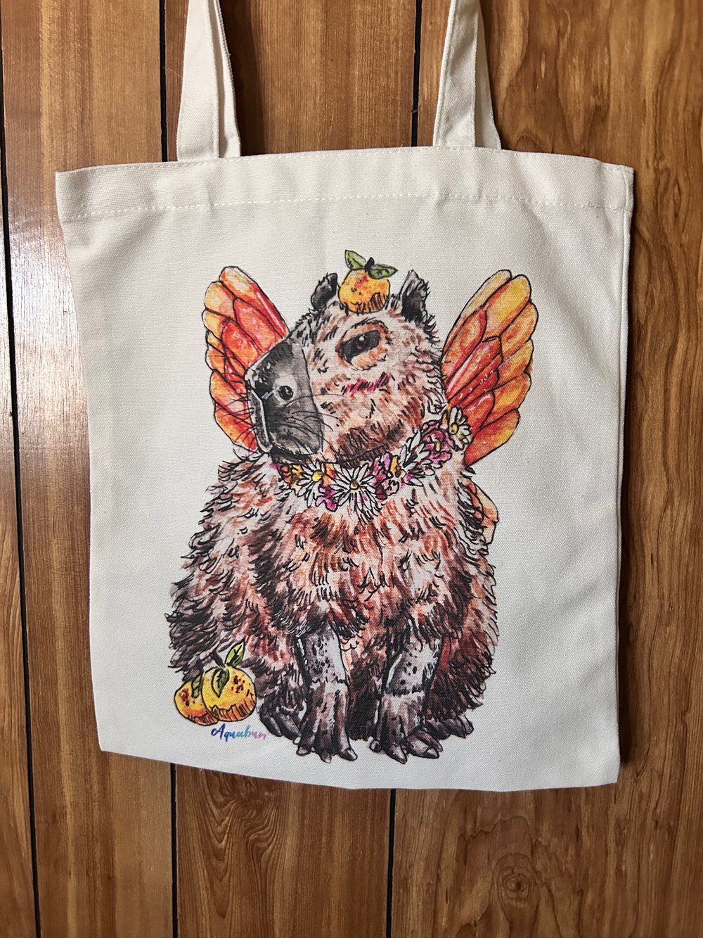 Capybara Fairy Tote Bag
