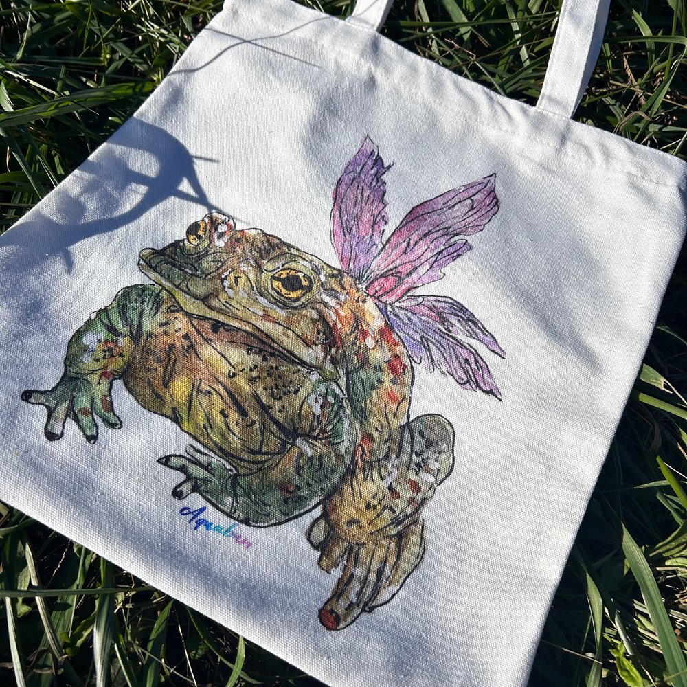 Toad Fairy Tote Bag