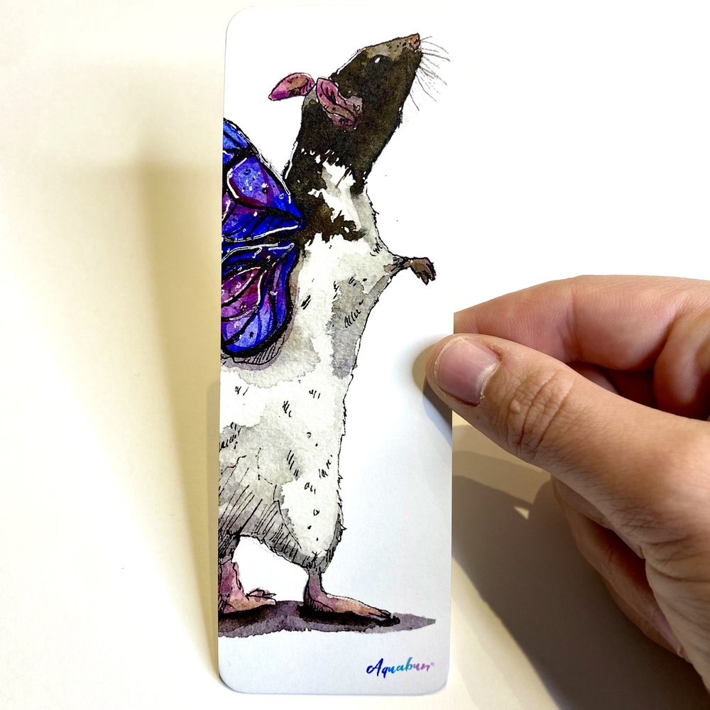 Rat Fairy Bookmark