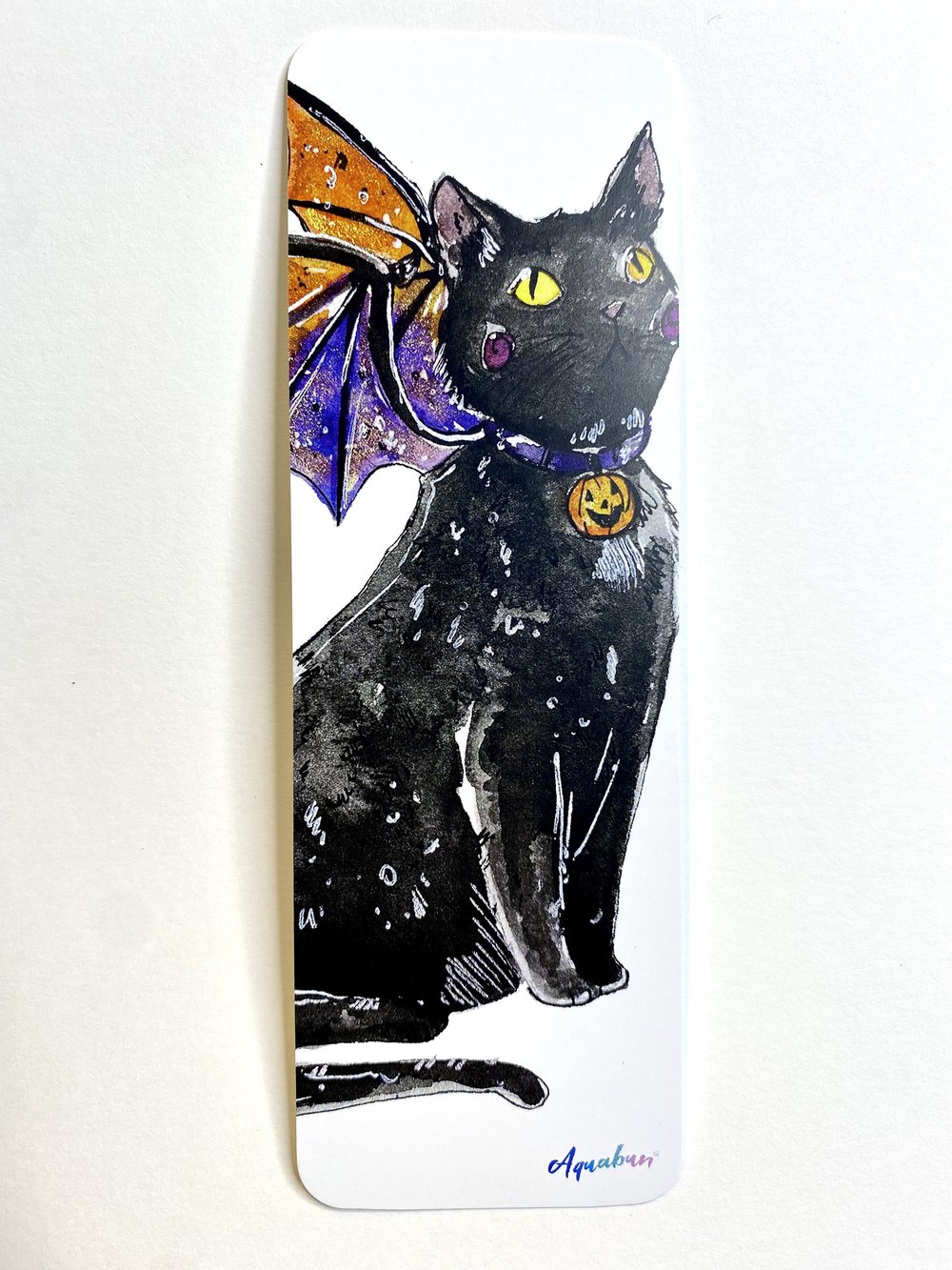 Black Cat Dragon Bookmark