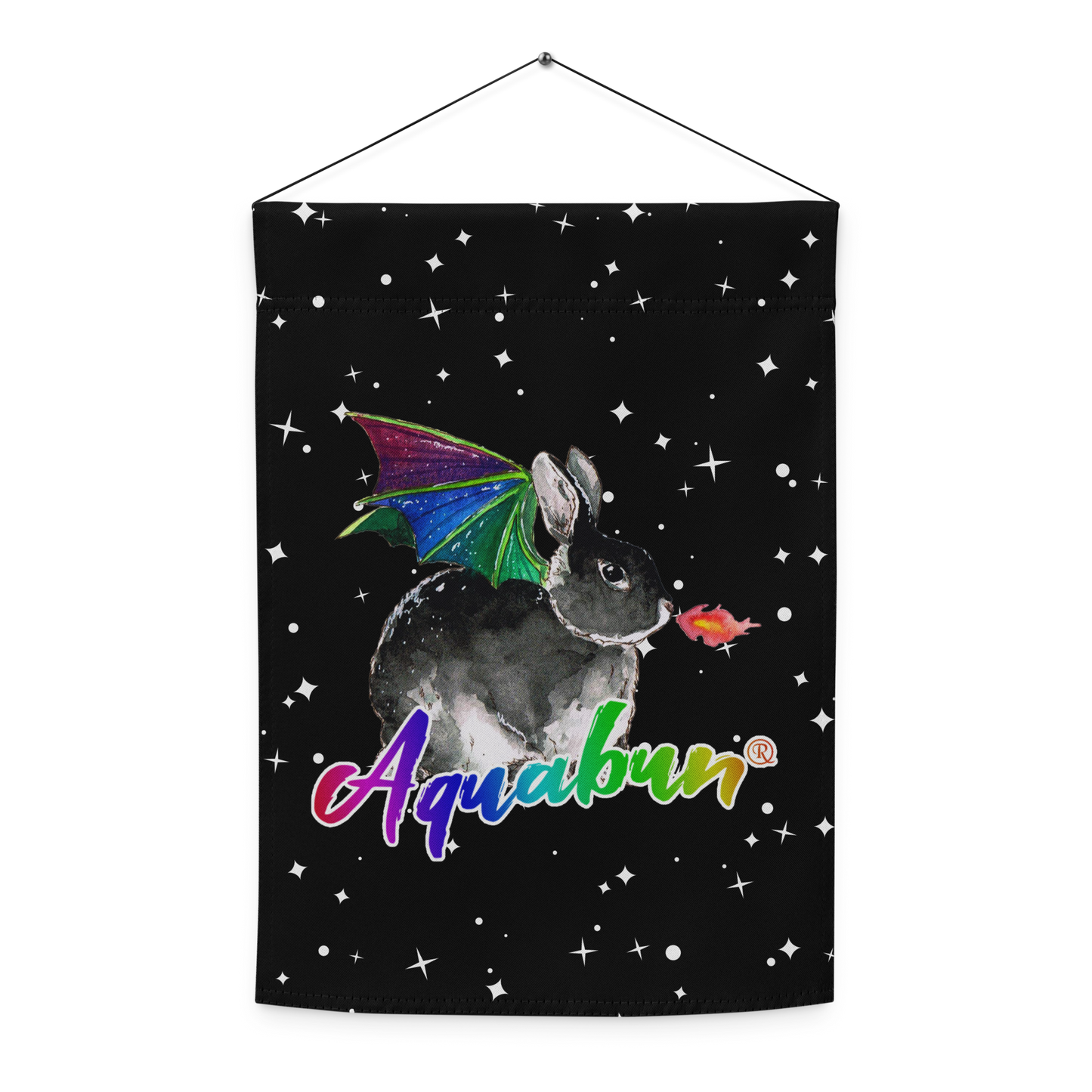 Dragon Bunny Garden Flag