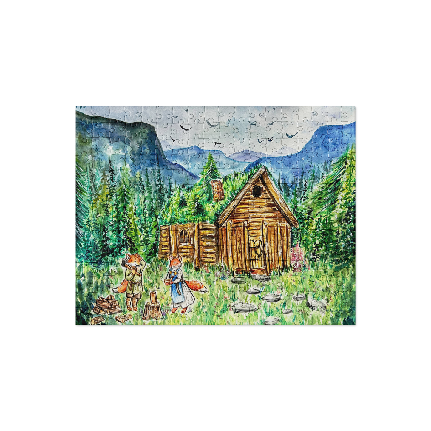 Viking Foxes Jigsaw puzzle