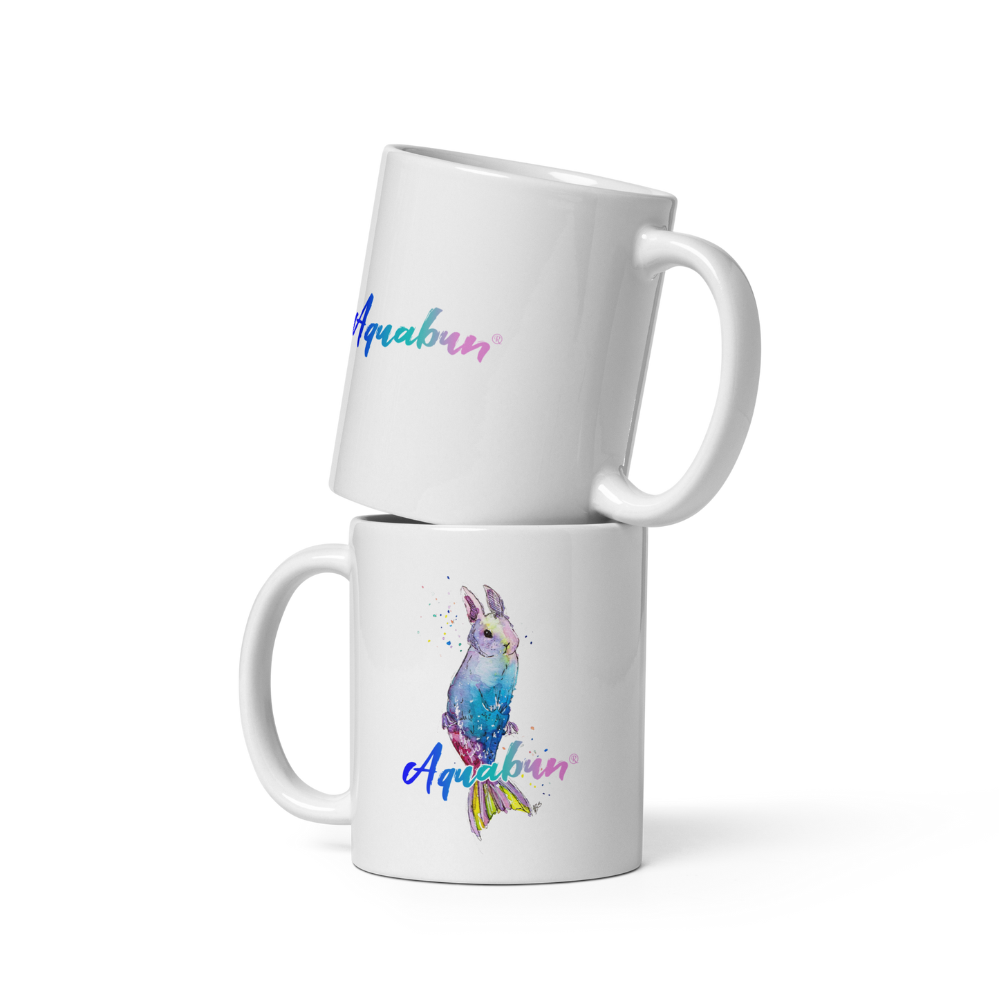 Rainbow Merbunny Mug