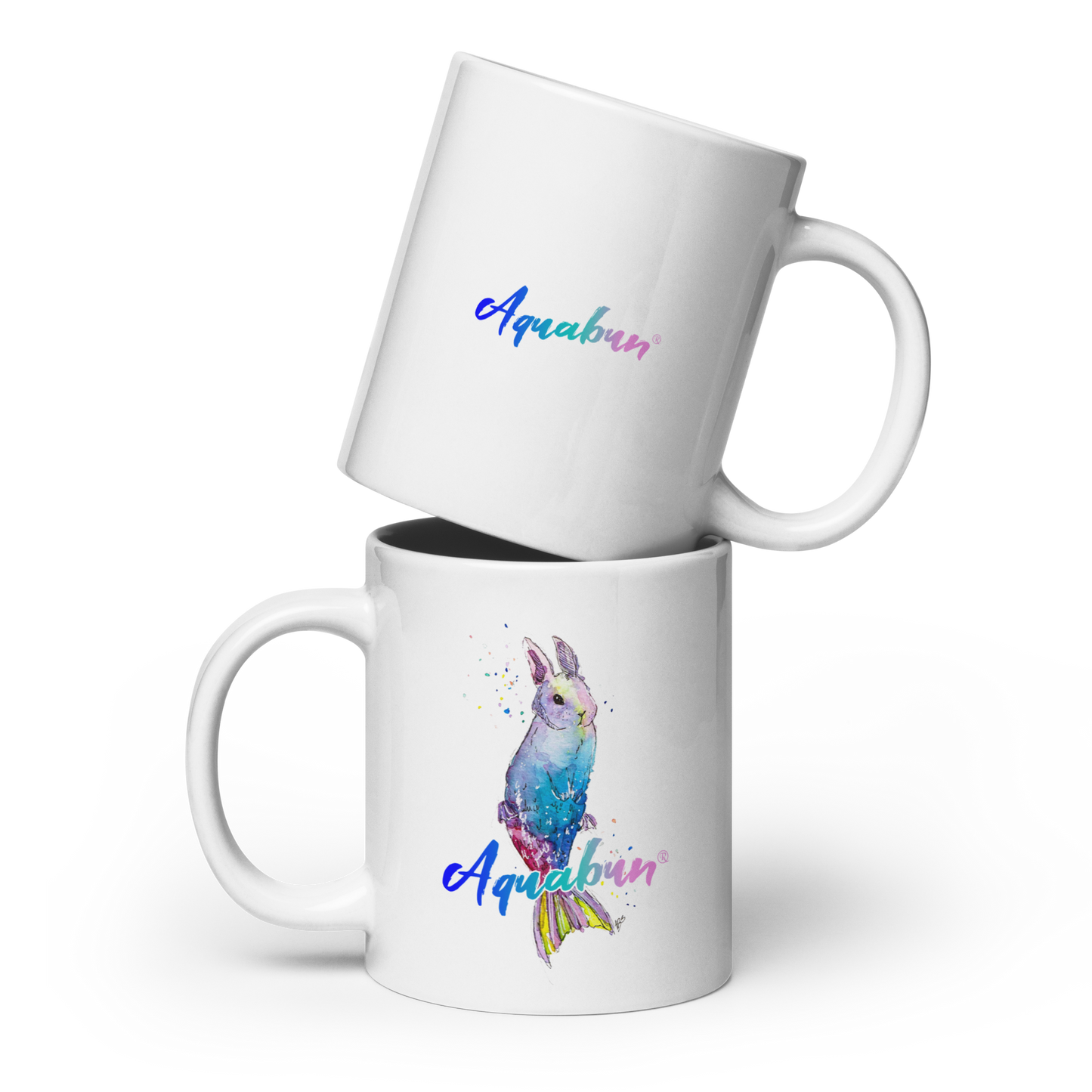 Rainbow Merbunny Mug