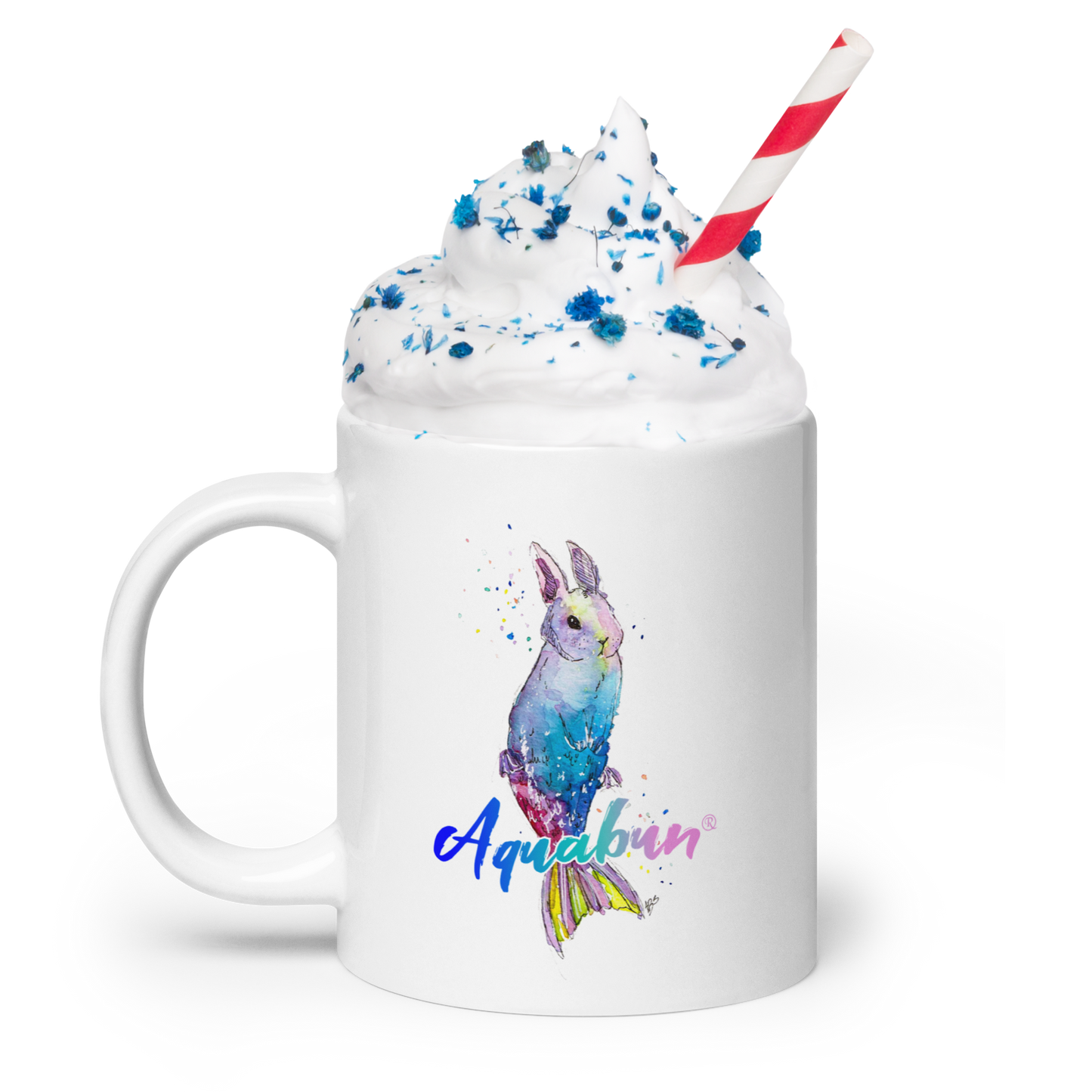 Rainbow Merbunny Mug