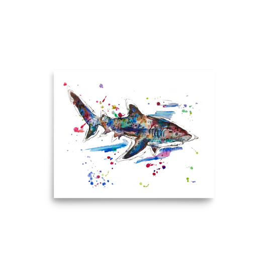 Tiger Shark Poster