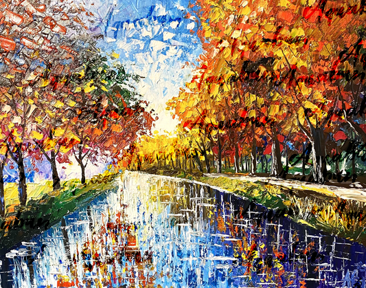 Autumn River Print