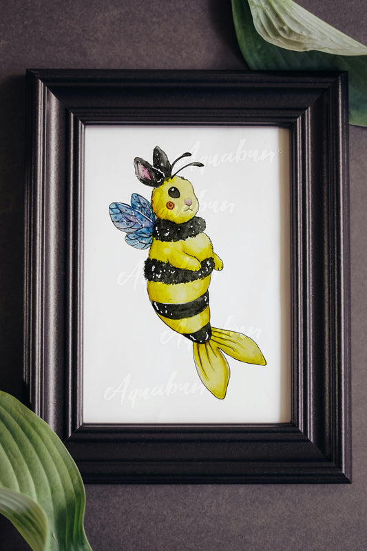 Bee Merbunny Poster