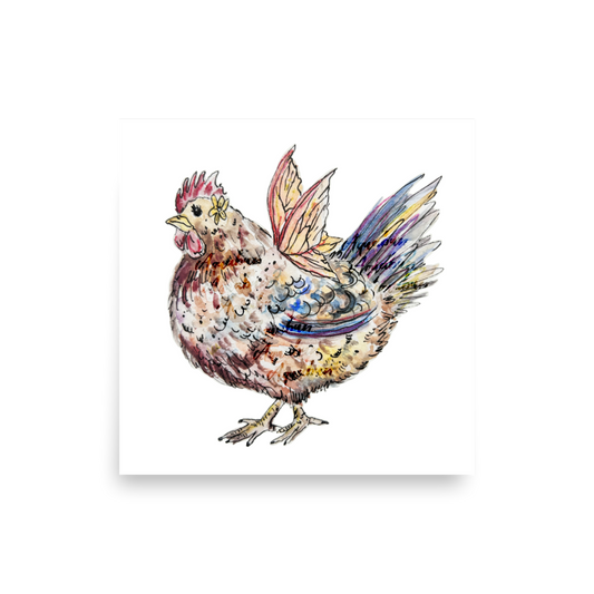 Chicken Fairy Poster