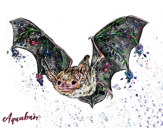 Fruit Bat Print
