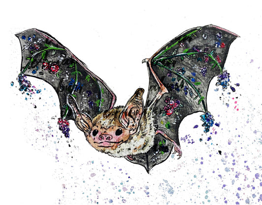 Fruit Bat Print
