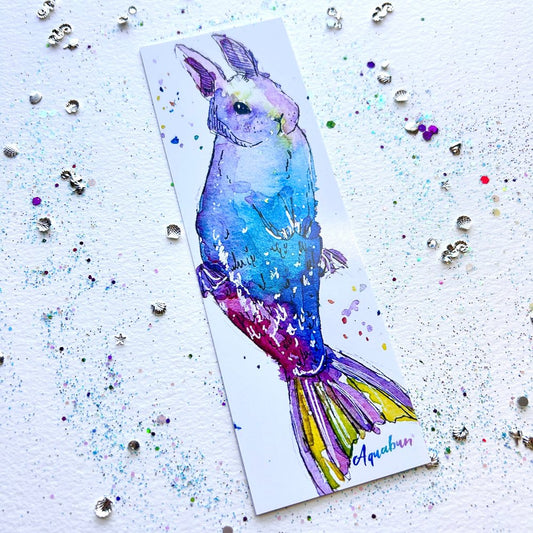 Rainbow Merbunny Bookmark