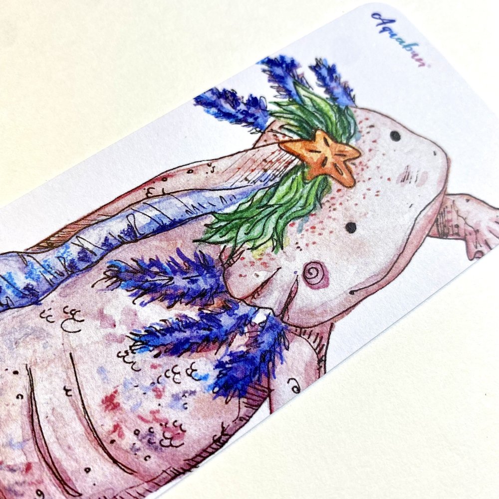 Axolotl Bookmark