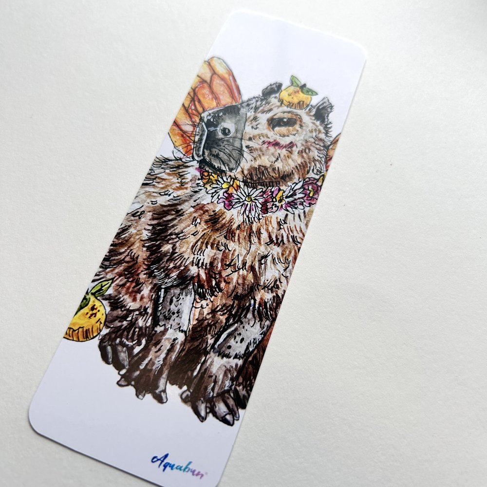 Capybara Fairy Bookmark