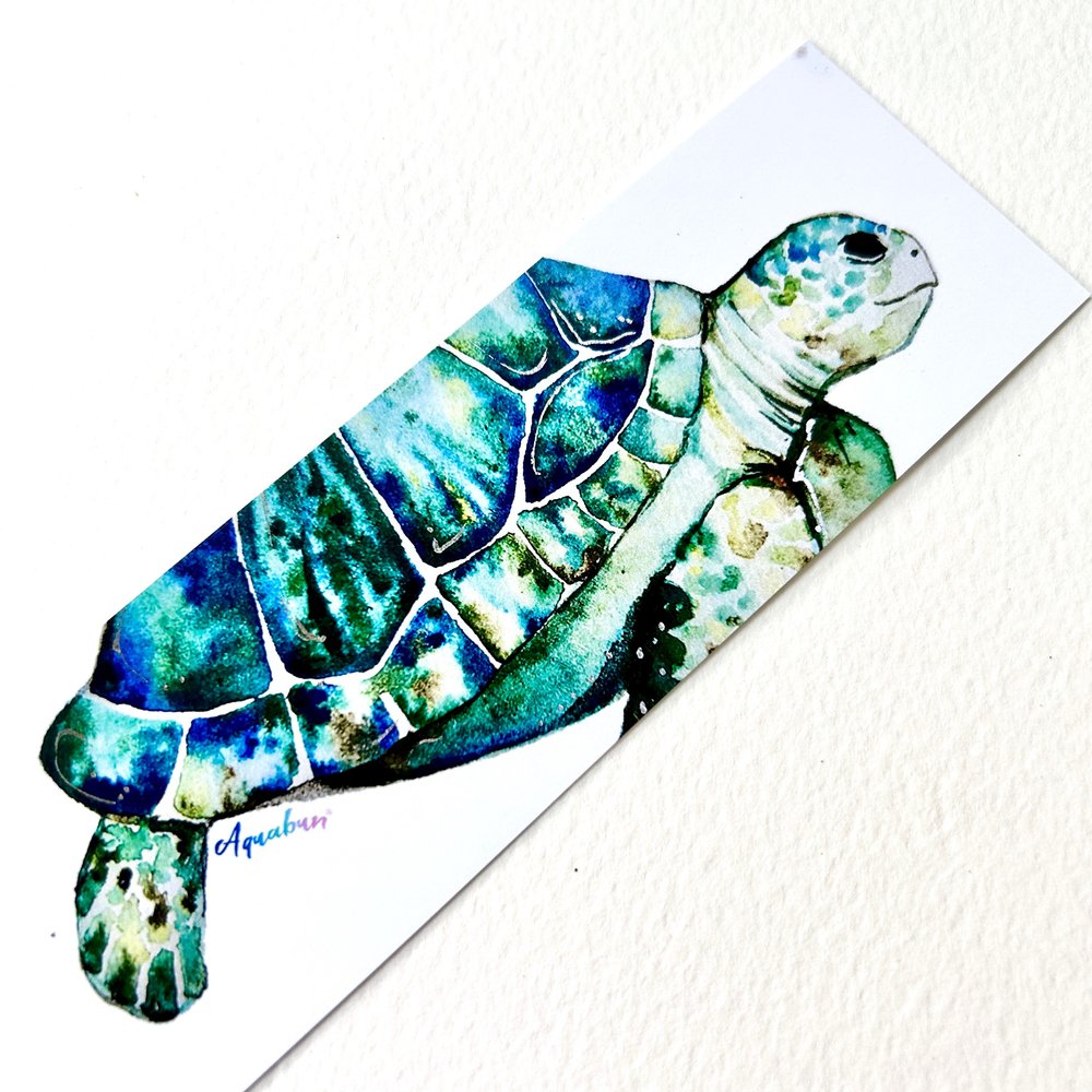 Sea Turtle Bookmark