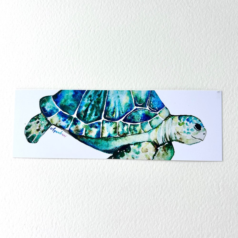 Sea Turtle Bookmark