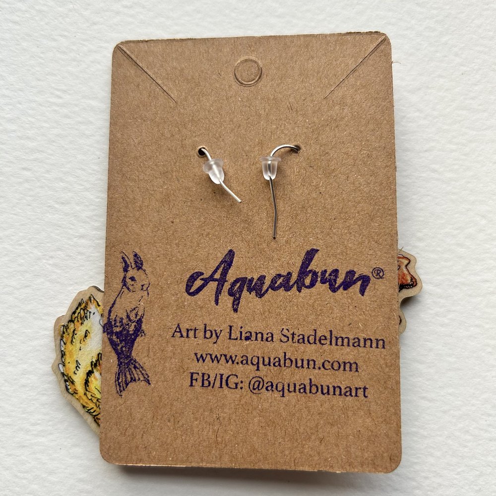 Flower Duckling Earrings