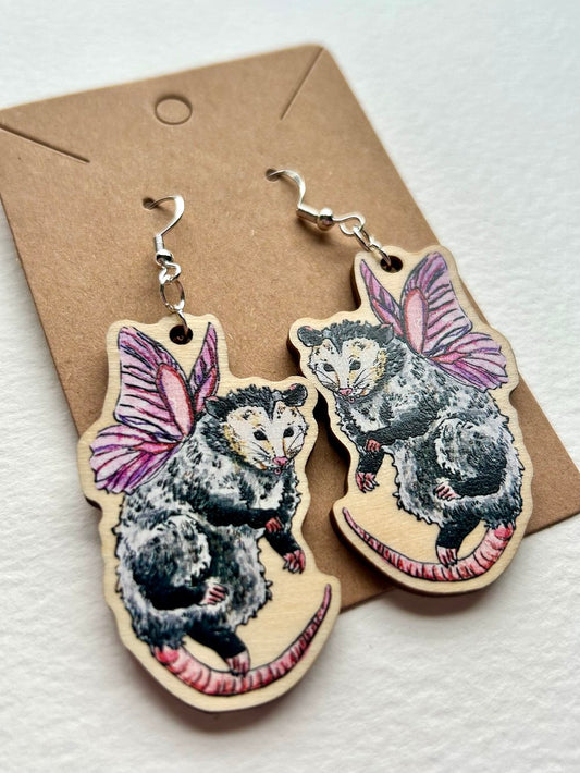 Possum Fairy Earrings