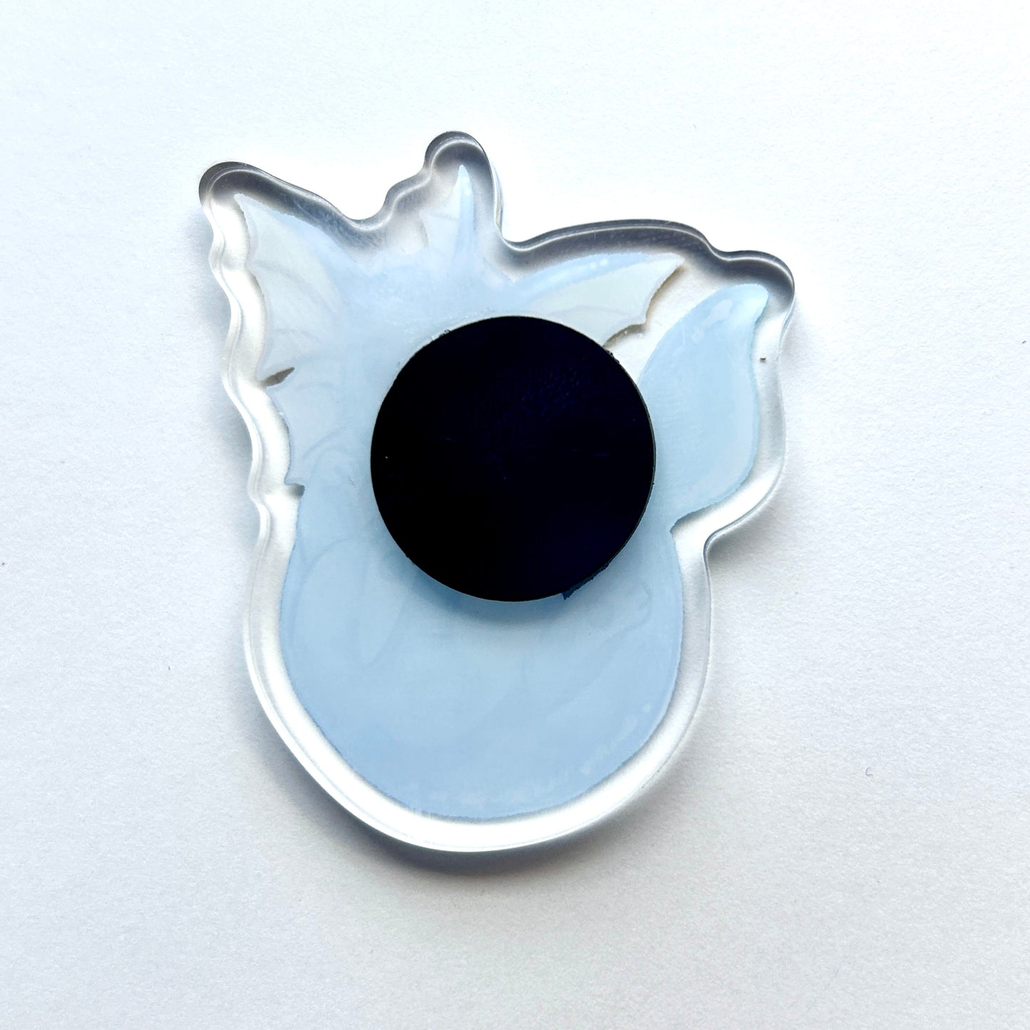 Aqua Water Kitty Acrylic Magnet