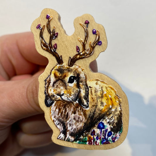 Jackalope Magnet