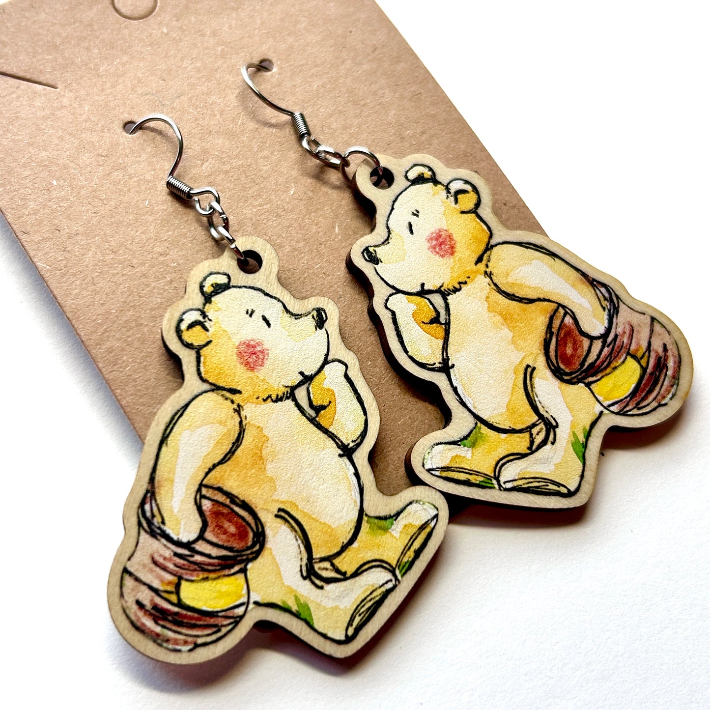 Winnie The Pooh Earrings