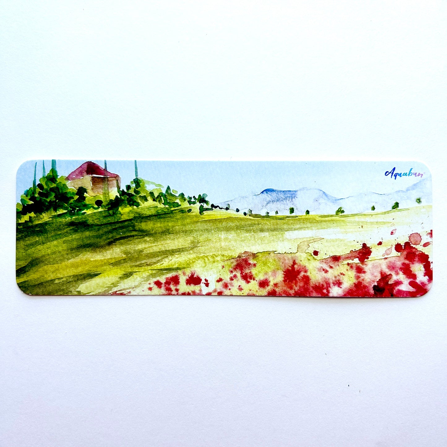 Red Poppy Bookmark