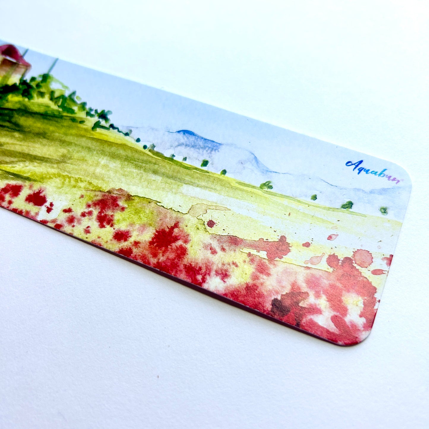 Red Poppy Bookmark