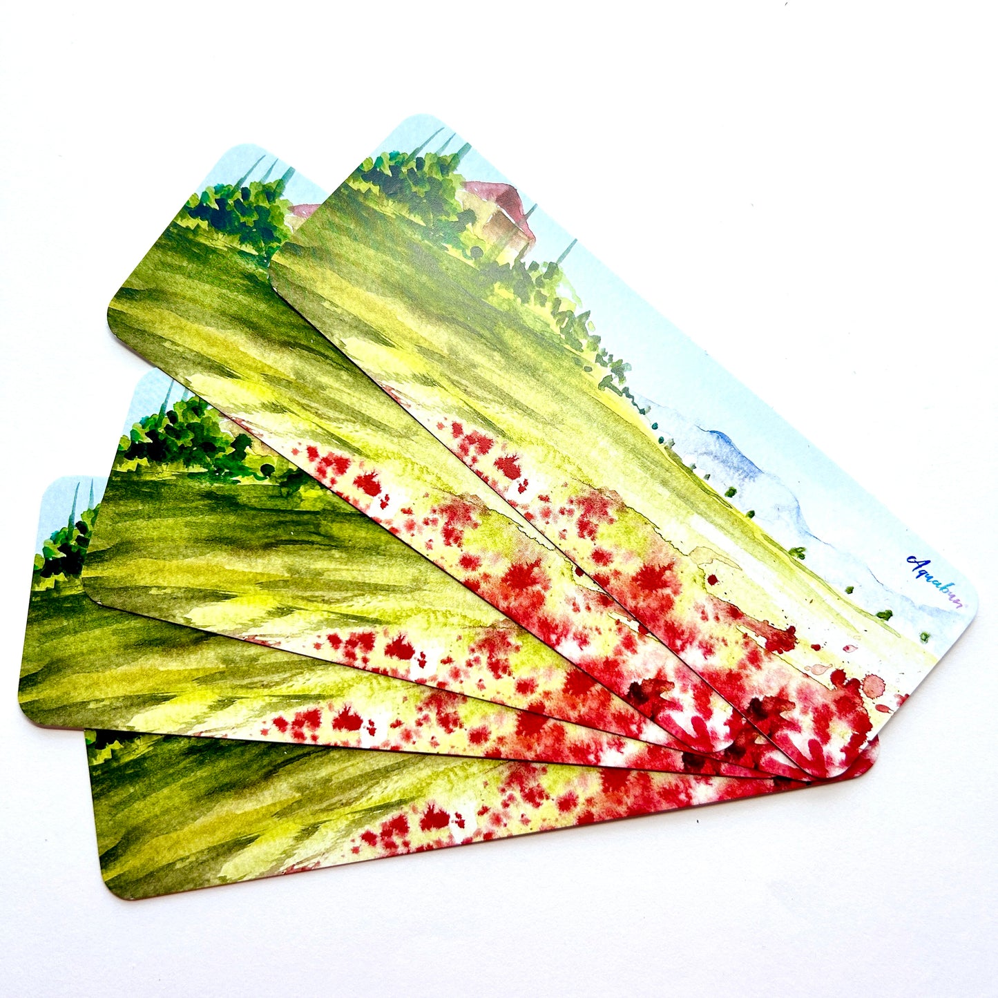 Red Poppy Bookmark