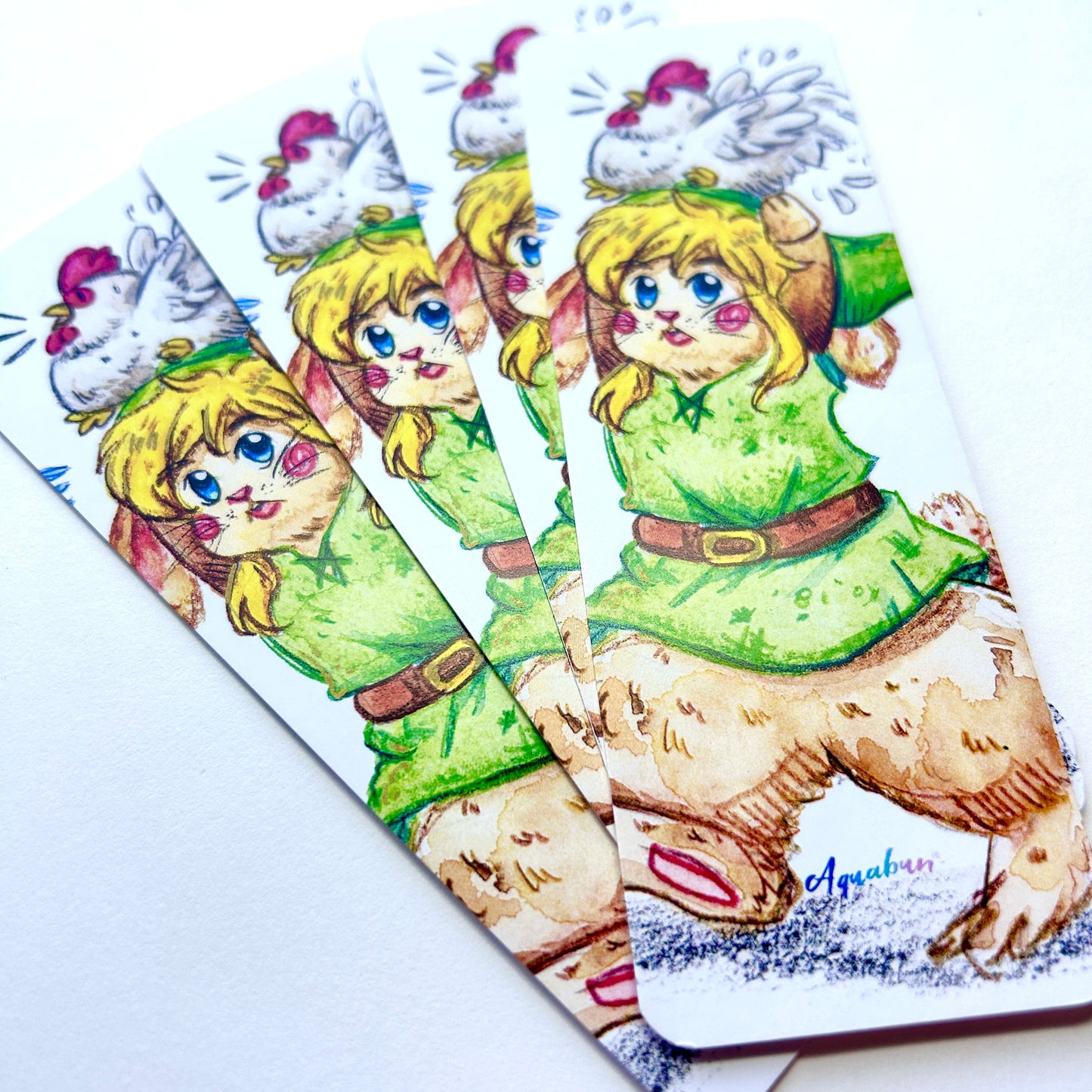 Bunny Warrior Bookmark