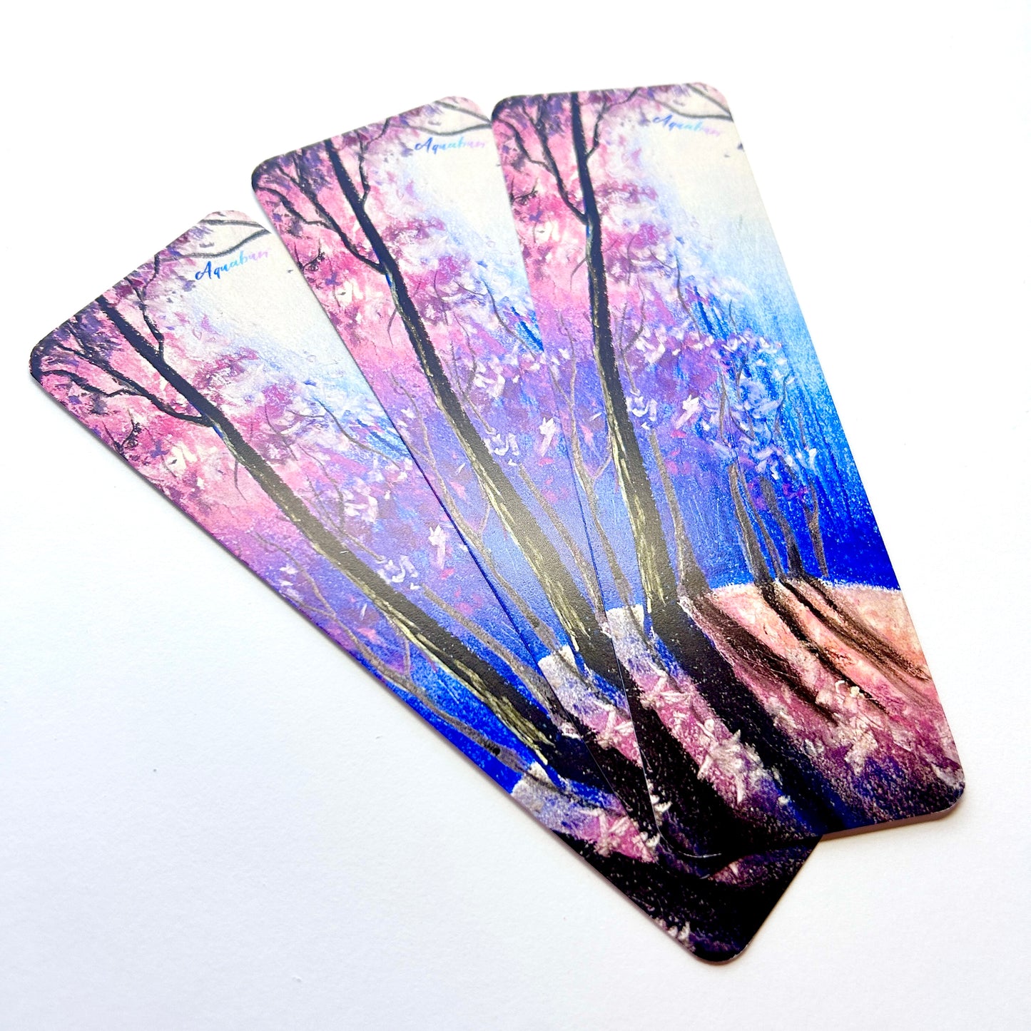 Pastel Forest Bookmark