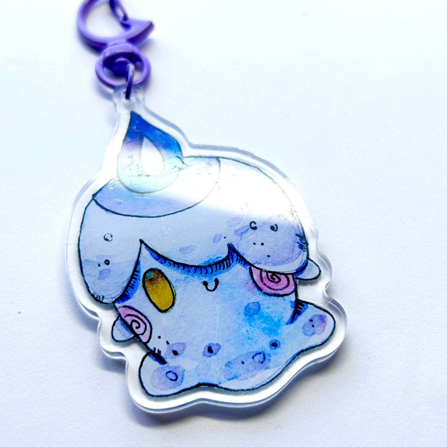 Cute Candle Keychain