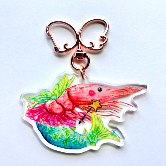 Shrimp Fairy Keychain