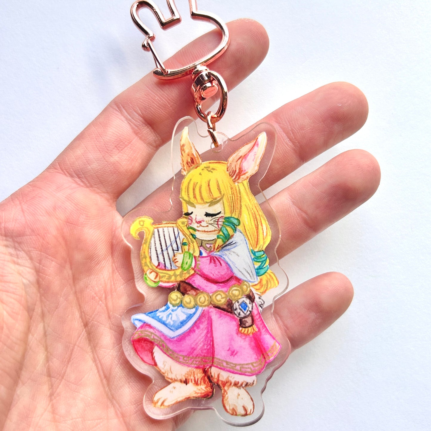 Bunny Princess Keychain