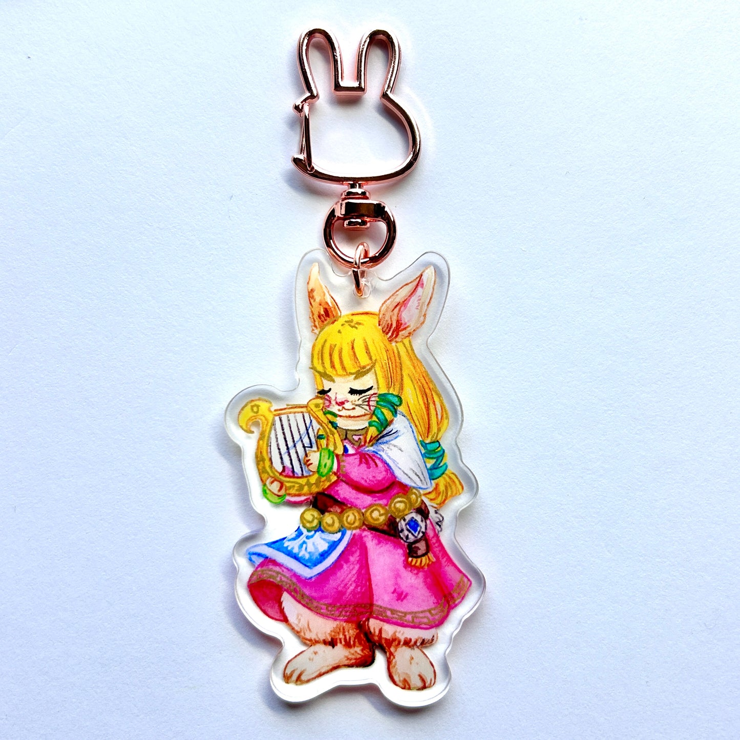 Bunny Princess Keychain