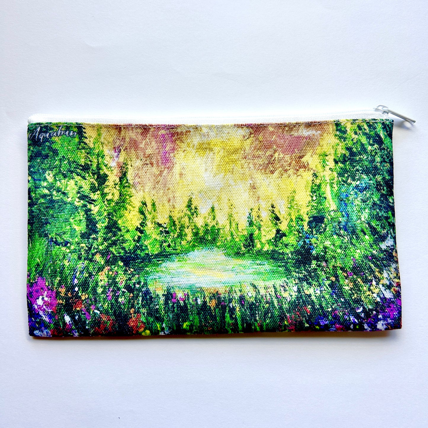Yellow Meadow Pencil Pouch