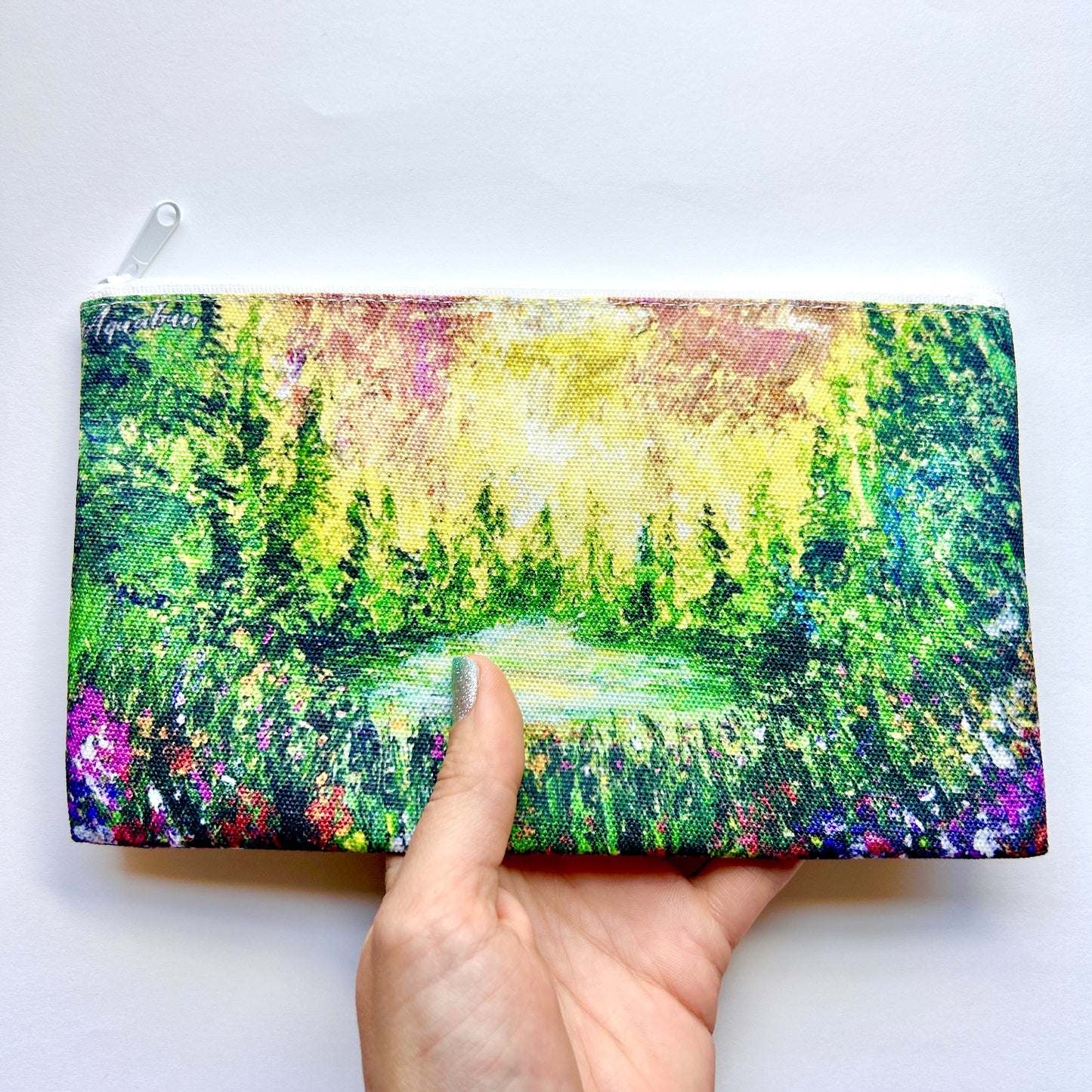 Yellow Meadow Pencil Pouch