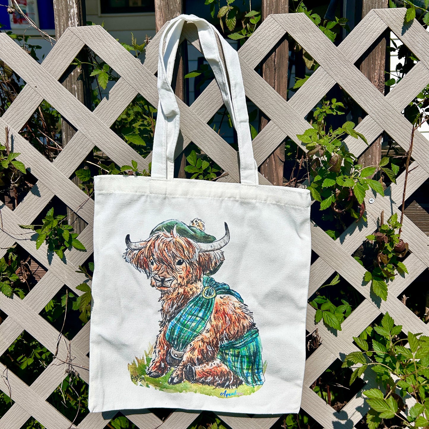 Highland Cow Tote Bag
