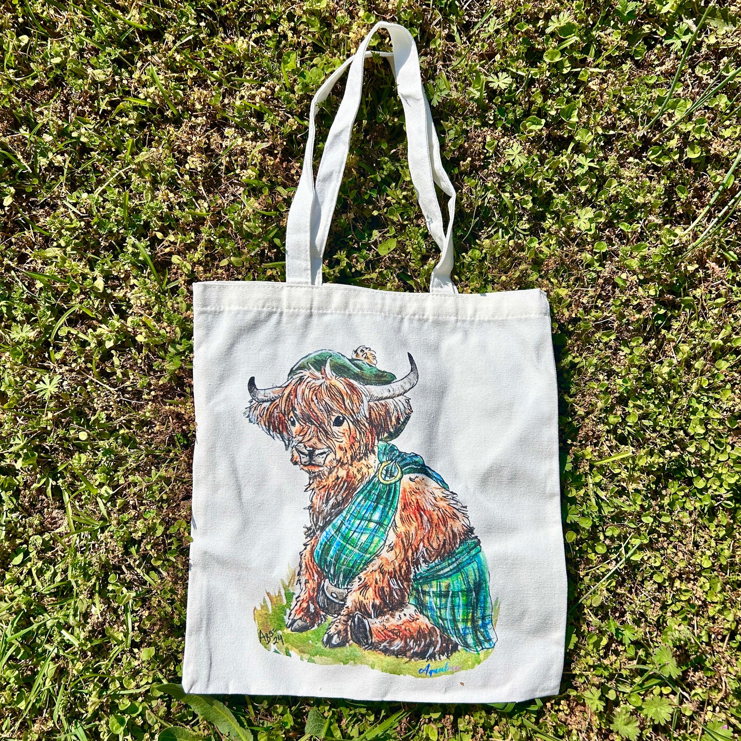 Highland Cow Tote Bag