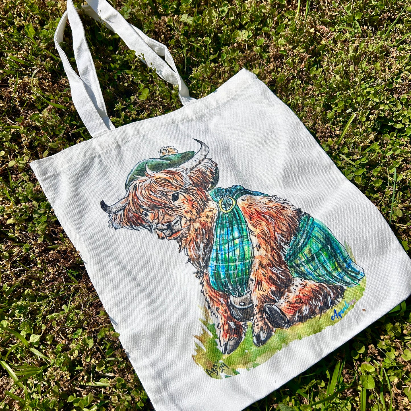 Highland Cow Tote Bag