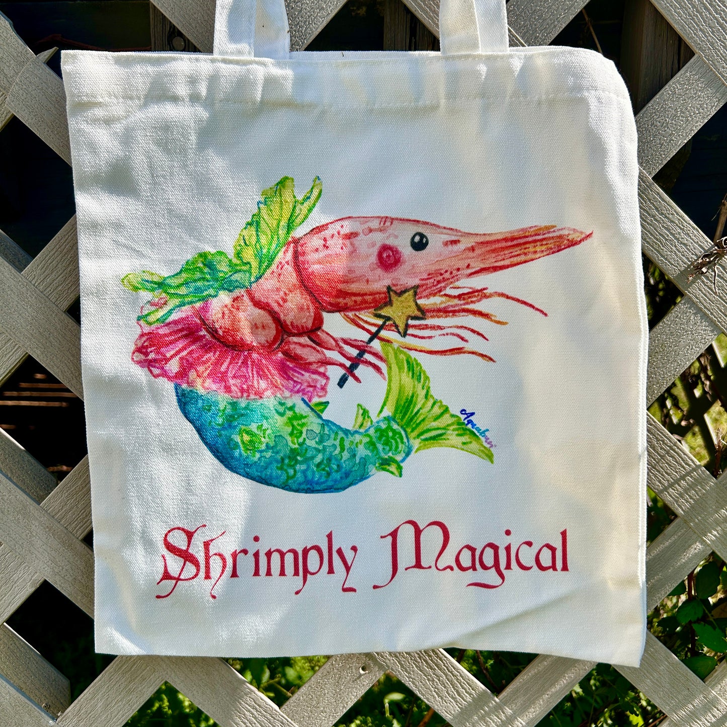 Shrimp Fairy Tote Bag