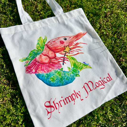 Shrimp Fairy Tote Bag