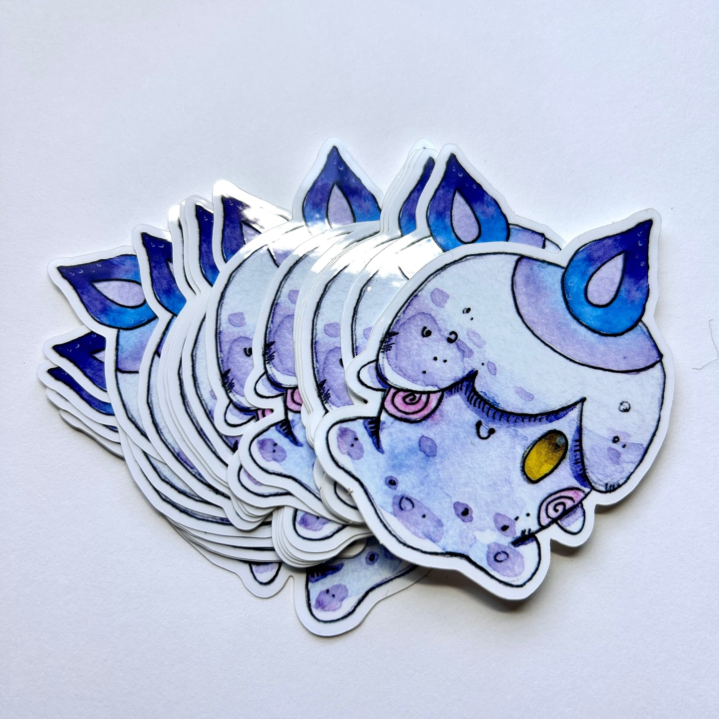 Cute Candle Sticker