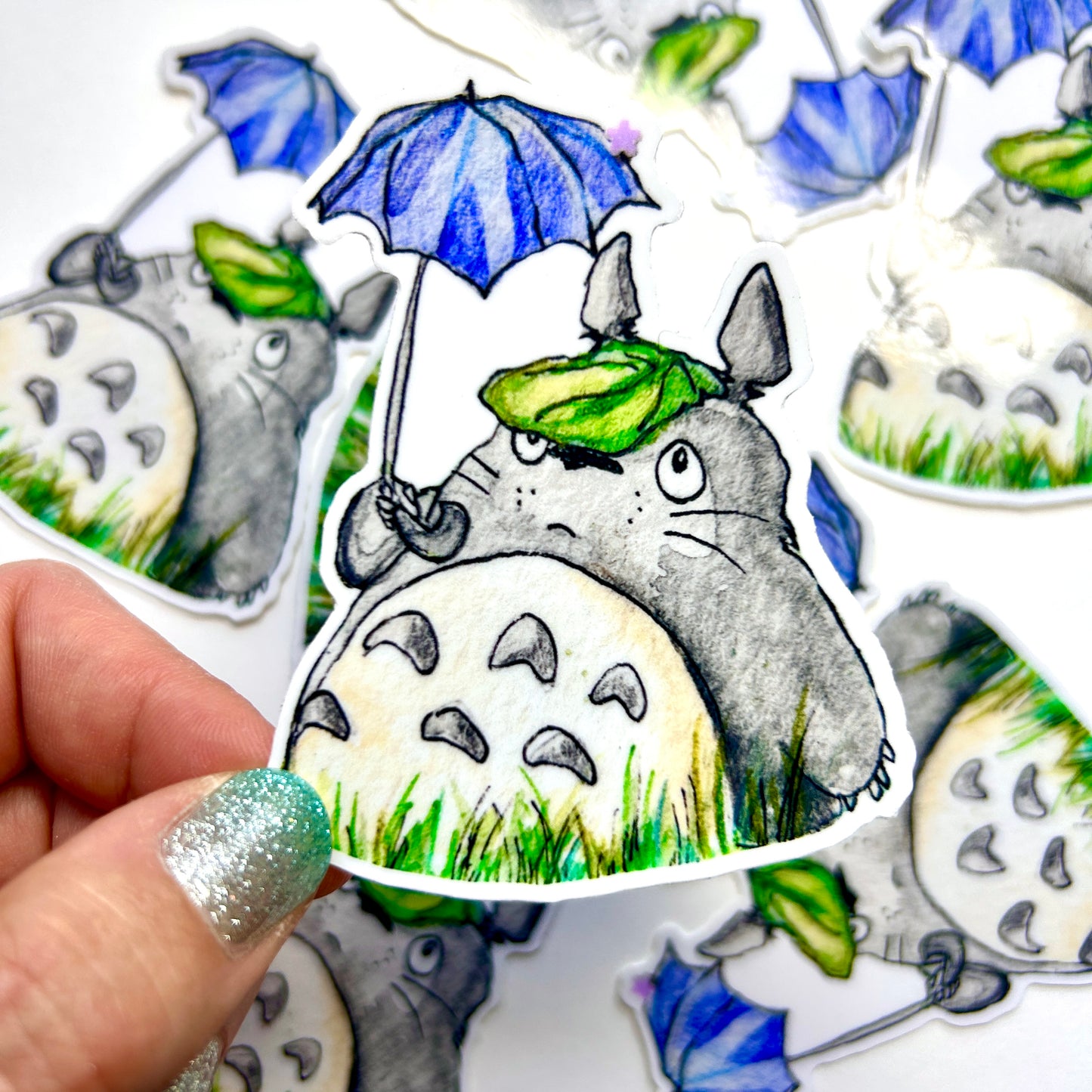 Forest Spirit Umbrella Sticker