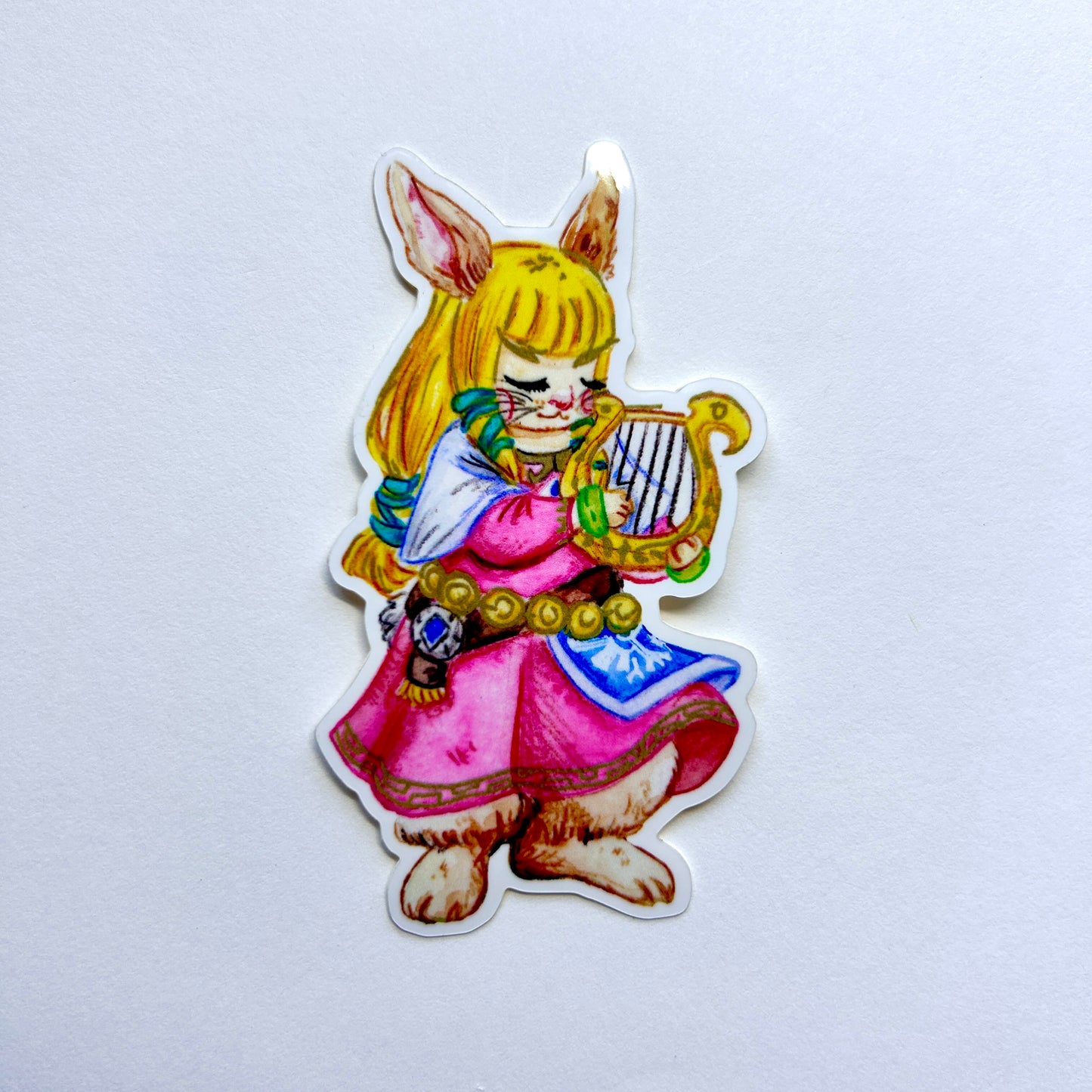 Bunny Princess Sticker