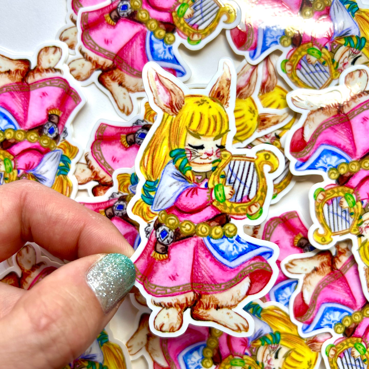 Bunny Princess Sticker