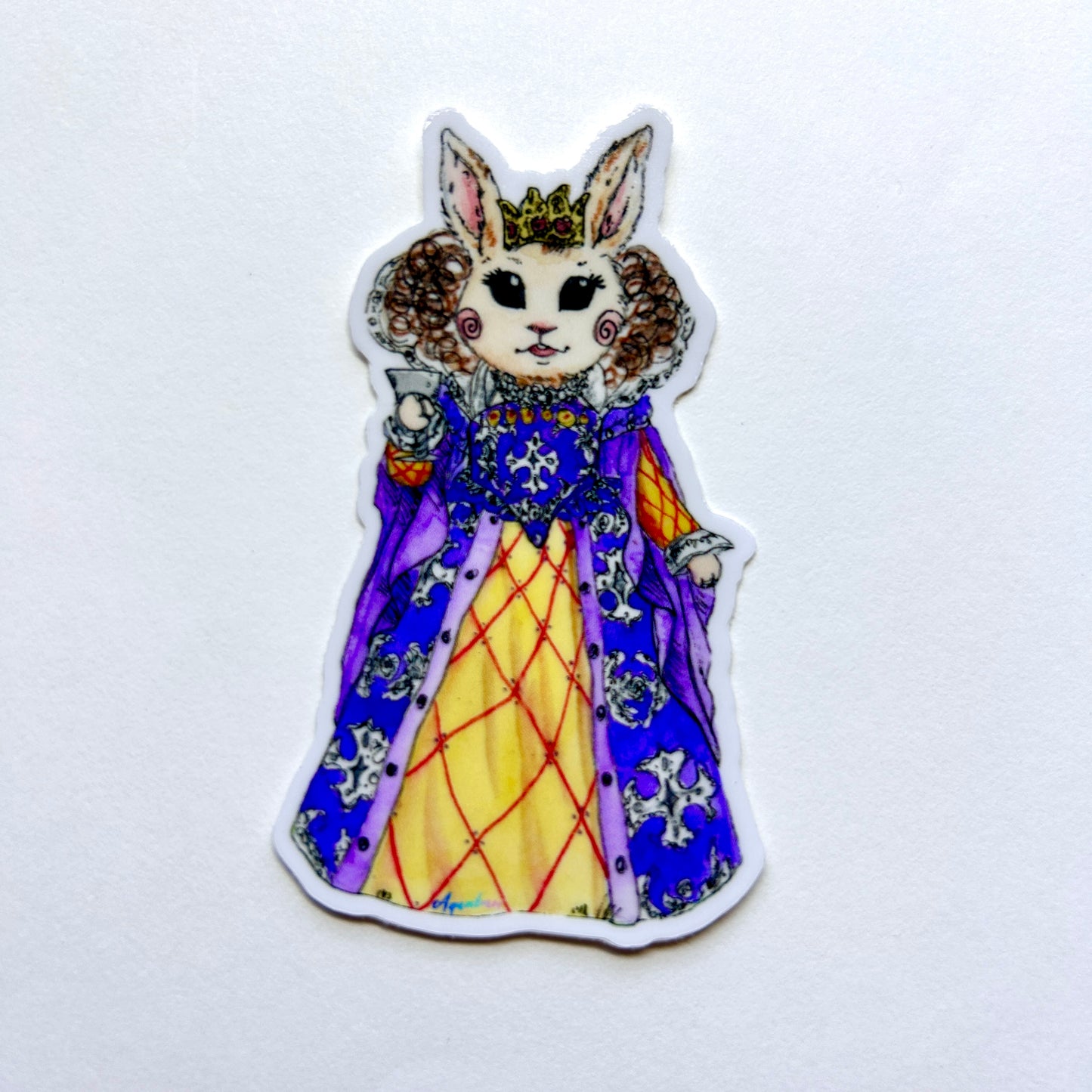 Bunny Queen Sticker