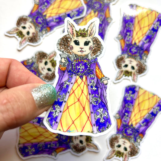 Bunny Queen Sticker