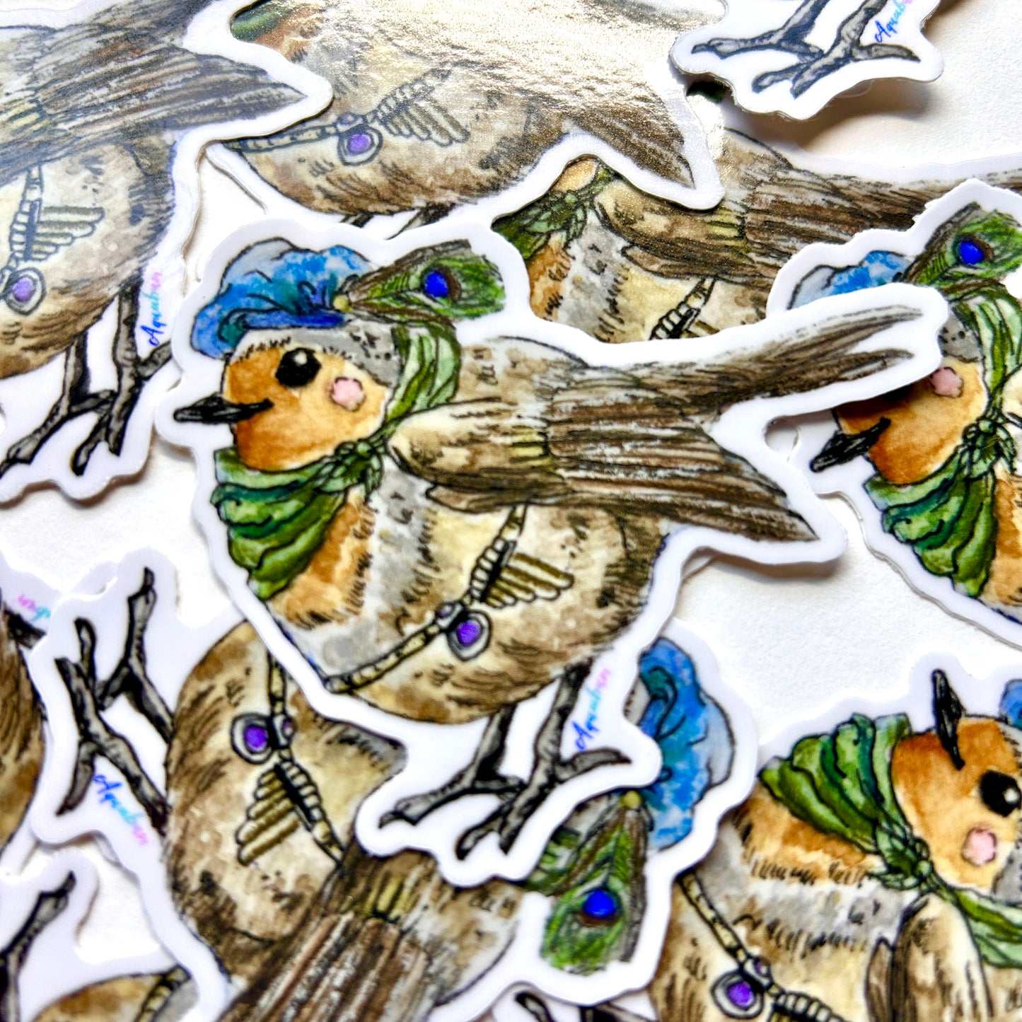 Bird Bard Sticker